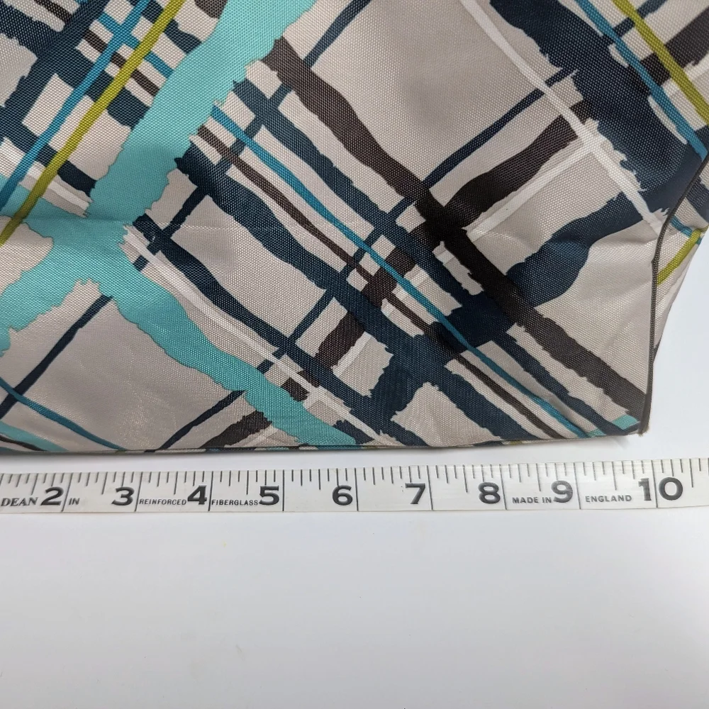 Thirty One Cosmetic/Toiletries Bag Turquoise Multicolor